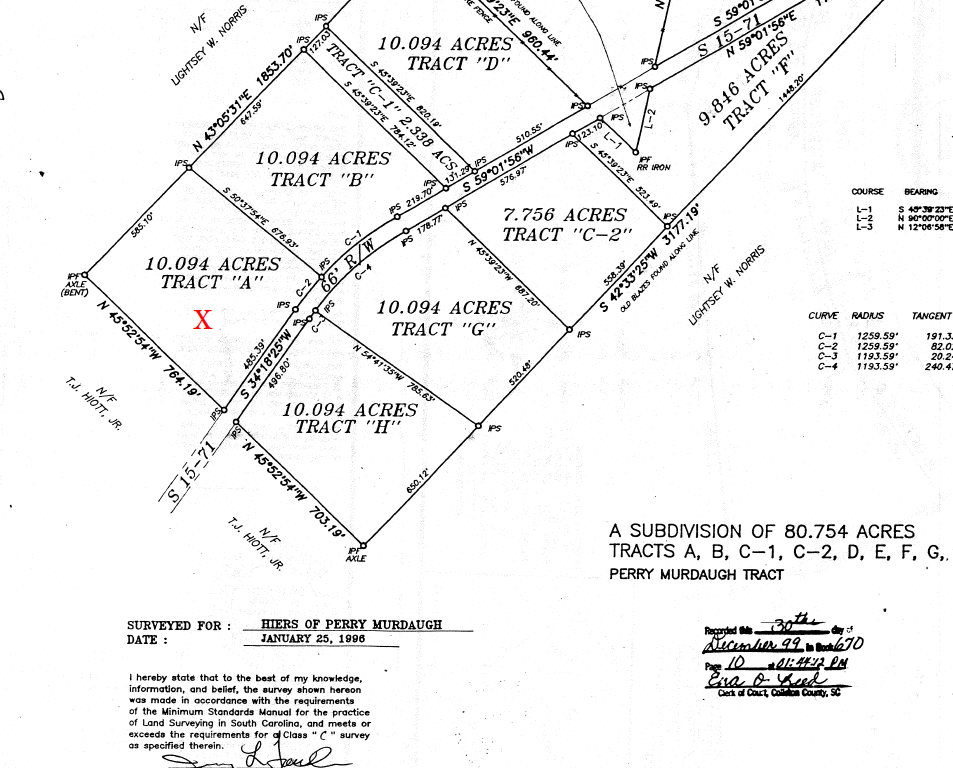 10.94 Acres RAW LAND on Halyard Rd Tax Map 0700000035 (Colleton