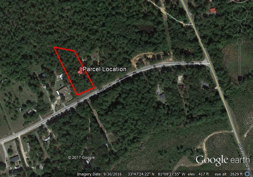 1.33 Acres RAW LAND on Victor Rd Tax Map 01092001023 (Lexington