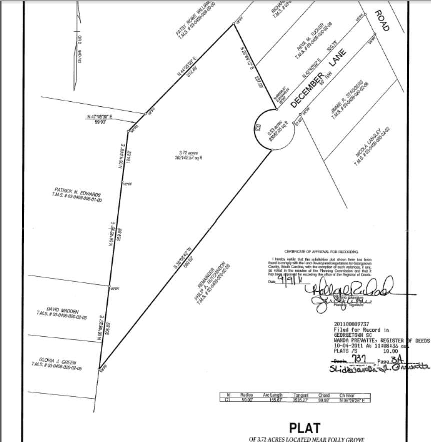 3.7 Acres RAW LAND on Old Pee Dee Rd Tax Map 03-0409-020-02-00 ...